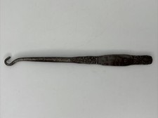 The Coward Shoe Lace Hook Pull Horn Button Hook Buttonhook Antique c: 1894 Rare
