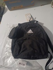 NEW Adidas Must Have Mini Backpack Casual Bag Black Women’s Small Carry Bag