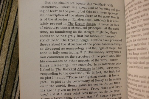 Master of the Baffled House The Dream Songs of John Berryman by G. Arpin 1st ed. - Bild 6 von 7