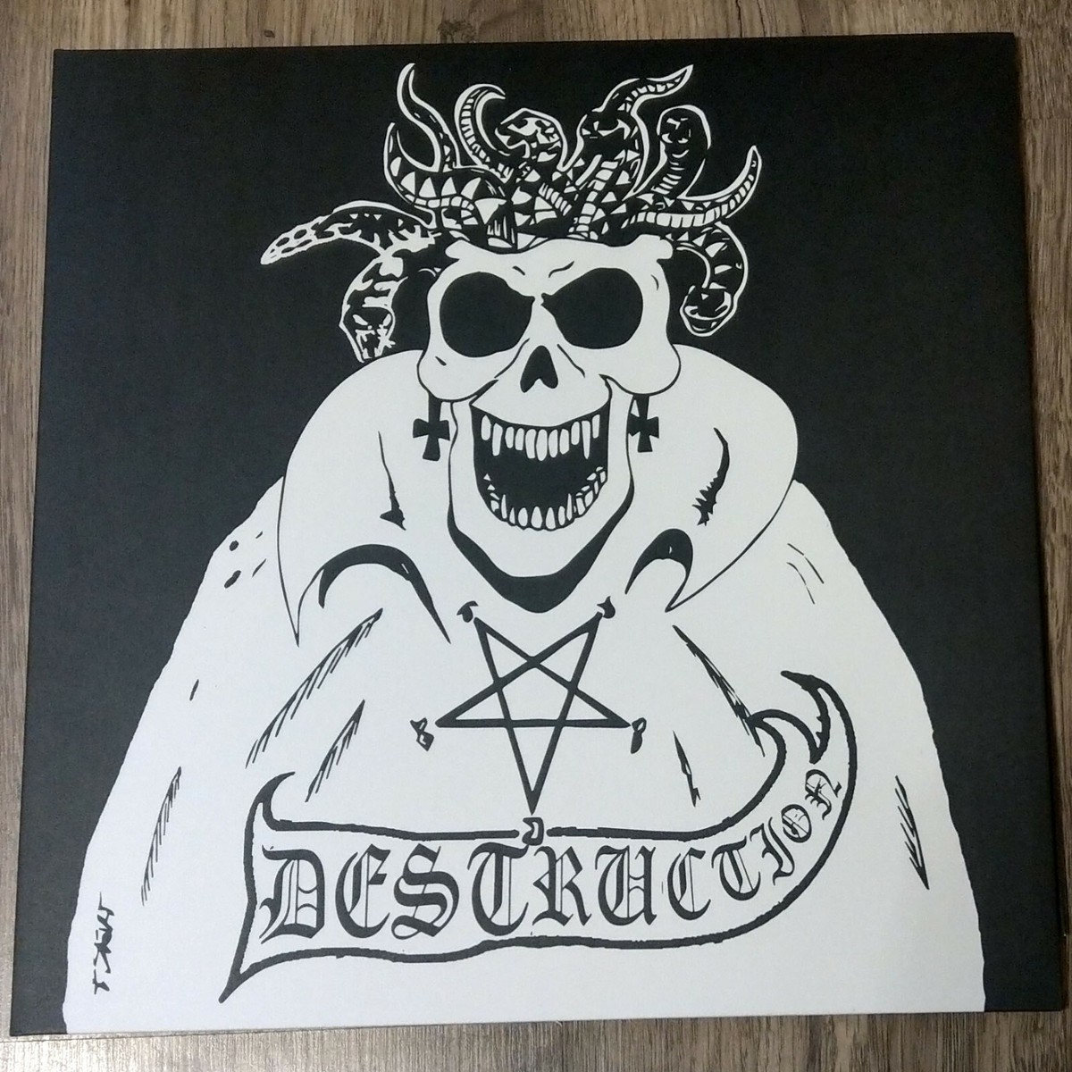 独LP Destruction Bestial Invasion Of Hell HRRLP8222 SOULFOOD 未開封 /00260 DESTRUCTION ‎– Bestial Invasion Of Hell (Black Vinyl) 750