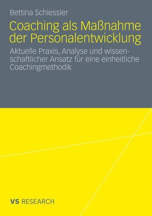 Thumbnail - Coaching Als Maßnahme Der Personalentwicklung Bettina Schiessler