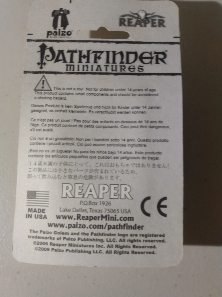 Pathfinder miniatures Plague Doctor 60058 Reaper NIB - Image 3 of 3