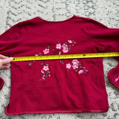 Vtg 2003 Gymboree Flower Blossom Cardigan Size 7 - Picture 6 of 6