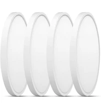 TALOYA 4 Pack of Flush Mount Ceiling Light 12 Inch (3000K/3500K/4000K/5000K. B3