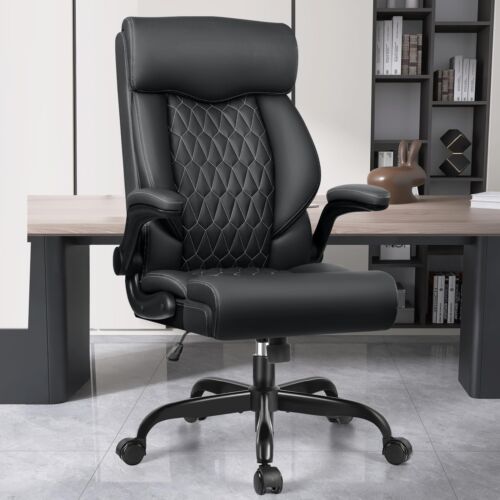 Office Chair, High Back Executive Office Chair Ergonomic Computer Desk Chair ...