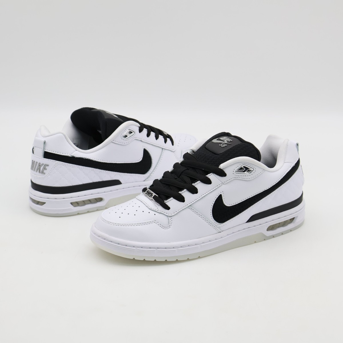 m*w様 Nike SB P-Rod 1 Retro \"White and Bl Nike SB P-Rod 1 White Black 2025 HQ6828-100 | SneakerFiles