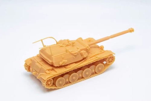3D printed 1/87 French Chatillon Storm Panhard 105 Tank Unpainted Kit Model - Picture 5 of 5