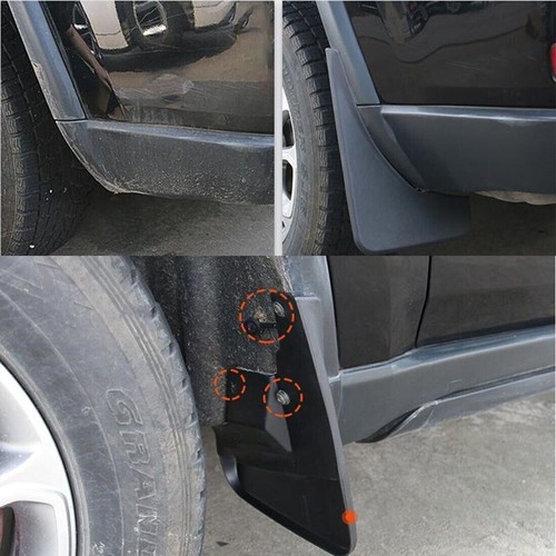 Mud Flaps Splash Guards Fender For Chevrolet Colorado 15-20 4Pcs Side Mud Guards - Picture 7 of 11