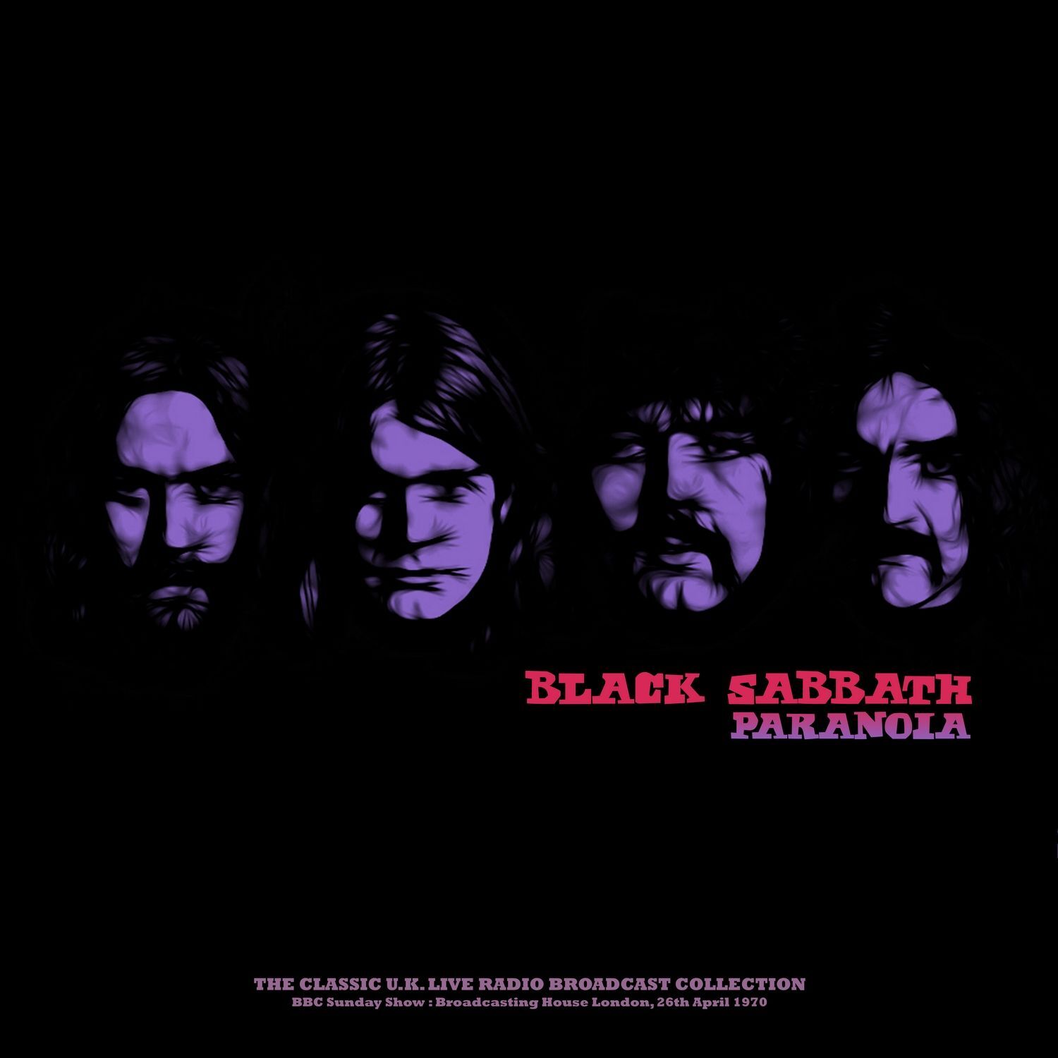 Black Sabbath - Paranoia - Bbc Sunday Show London 1970 (Purple Vinyl)