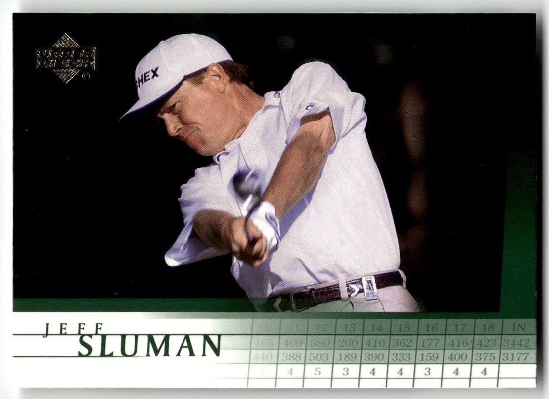 2001 Upper Deck Jeff Sluman #49