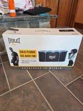 Everlast Cold Plunge Ice Bath Tub 100 gallon portable 