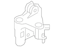 Genuine Nissan Side Mount Bracket 11232-3LM0A