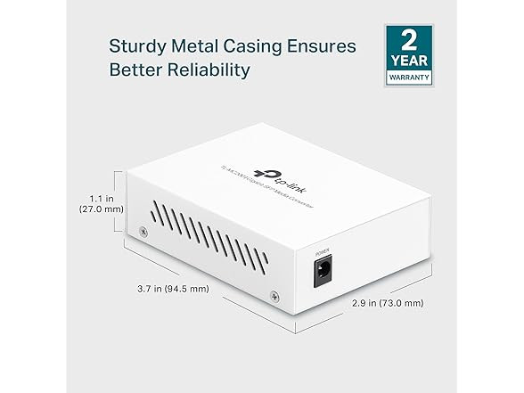 TP-Link TL-MC200 Gigabit Fiber Media Converter SFP to RJ45 New In Box Free Ship