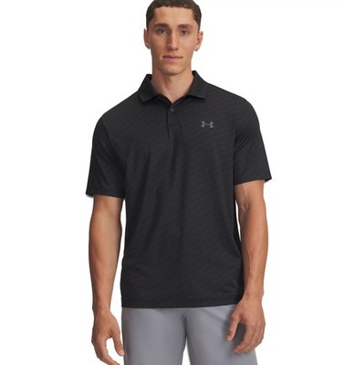 Under Armour Ua Matchplay Printed Polo - black /Gr: 3XL