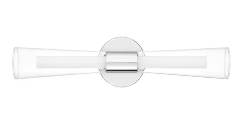 Bathroom Light Fixture,Vanity Light Amara Integrated LED Polished Chrome NEW  - Picture 3 of 8