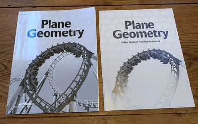 Abeka Plane Geometry Test/Quiz Key, Practice Exercises Book