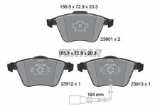 Bremsbelagsatz Vorne Teves-System für Audi A3 8P Sportback Skoda Superb 03-16