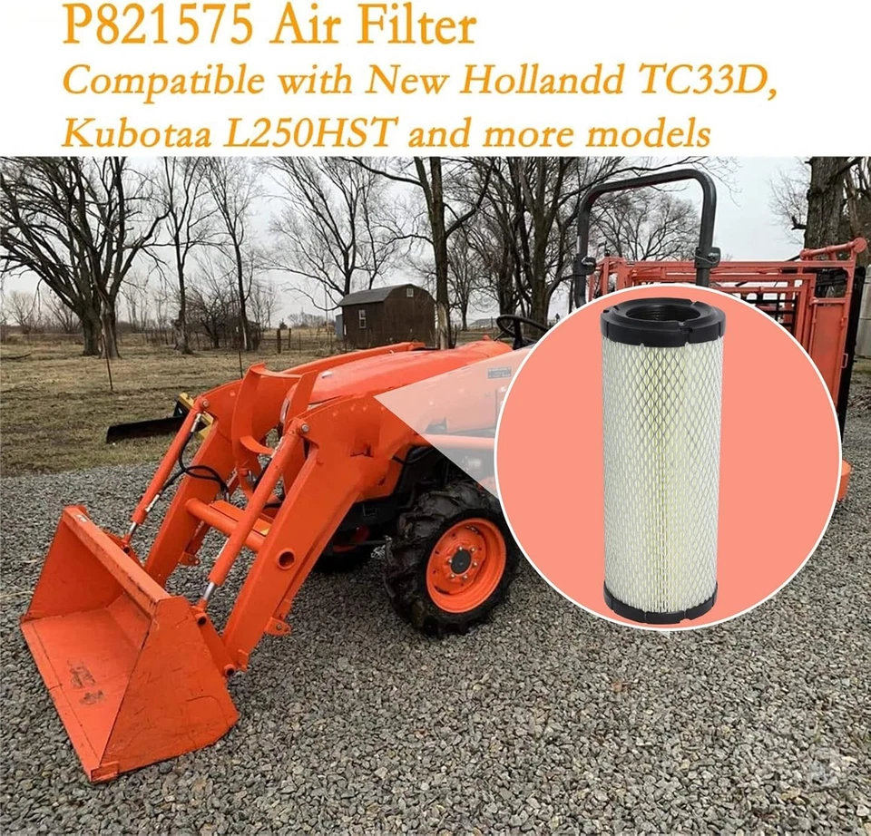 Filtro de ar Podoy P821575 compatível com Donaldsonns FPG05 pacote com 1  - Imagem 2 de 4