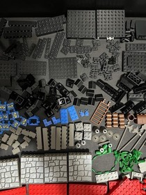 Lego Ninja 6093 Flying Ninja&rsquo;s Fortress & 6083 Samurai Stronghold Used Plz Read