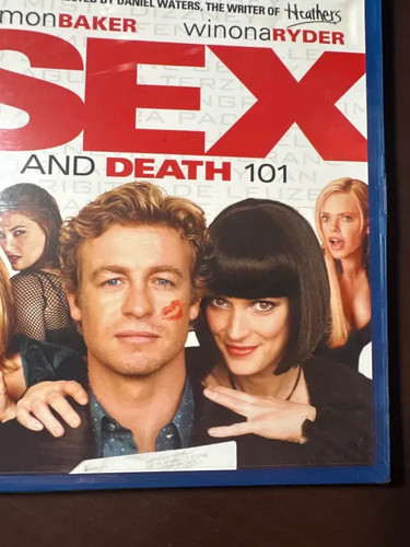 Sex and Death 101 Blu-Ray 2008 Simon Baker Winona Ryder Comedy New Movie - Picture 4 of 5