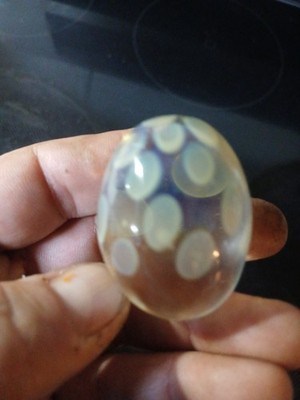 Dino Egg Uv Boro Coe 33 Marble Egg