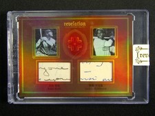 2025 Eternal Revelation Babe Ruth Jackie Robinson DUal History Relic /99