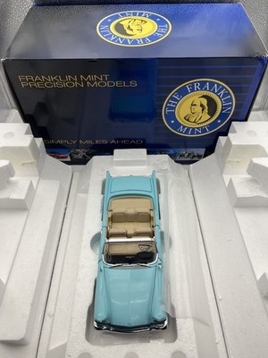 Rare FRANKLIN MINT LIMITED EDITION#466/2500 1958 CHRYSLER 300D,COA