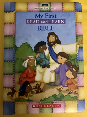 My First Read and Learn Bible (American Bible Society)2006 board book Scholastic
