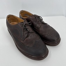 VTG Dr. Martens Brown Wingtip Oxford 3989/59 Made in England Men Size 9
