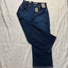 Levi's Women's High Rise Wide Leg Jeans Dark Wash Size 30x27