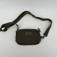 Dagne Dover Olive Mesh Crossbody Bag Air-Mesh...