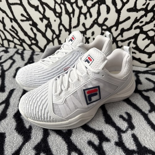 Fila Speedserve Energized Tennis Pickleball Womens White Shoes 5TM01779
