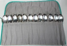 WM Rogers Mfg Co Org. PRISCILLA LADY ANN FRUIT 12 Pcs Silver Plated Flatware