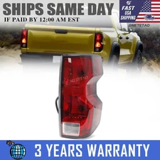 RH Right Side Tail Lamp Tail Light Halogen For Chevrolet Colorado 2023 2024 2025