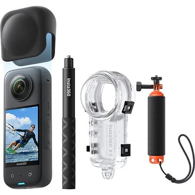 Insta360 X3 Pocket 360 Action Camera Invisible Dive Kit