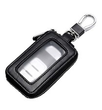 Premium Car Key Fob Case Genuine Leather Car Smart Key fob Holder Automotive ...