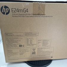 HP E24m G4 23.8" FHD USB-C Conferencing Monitor New,Open Box