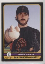2009 O-Pee-Chee Black Border Brian Wilson #123 cg4
