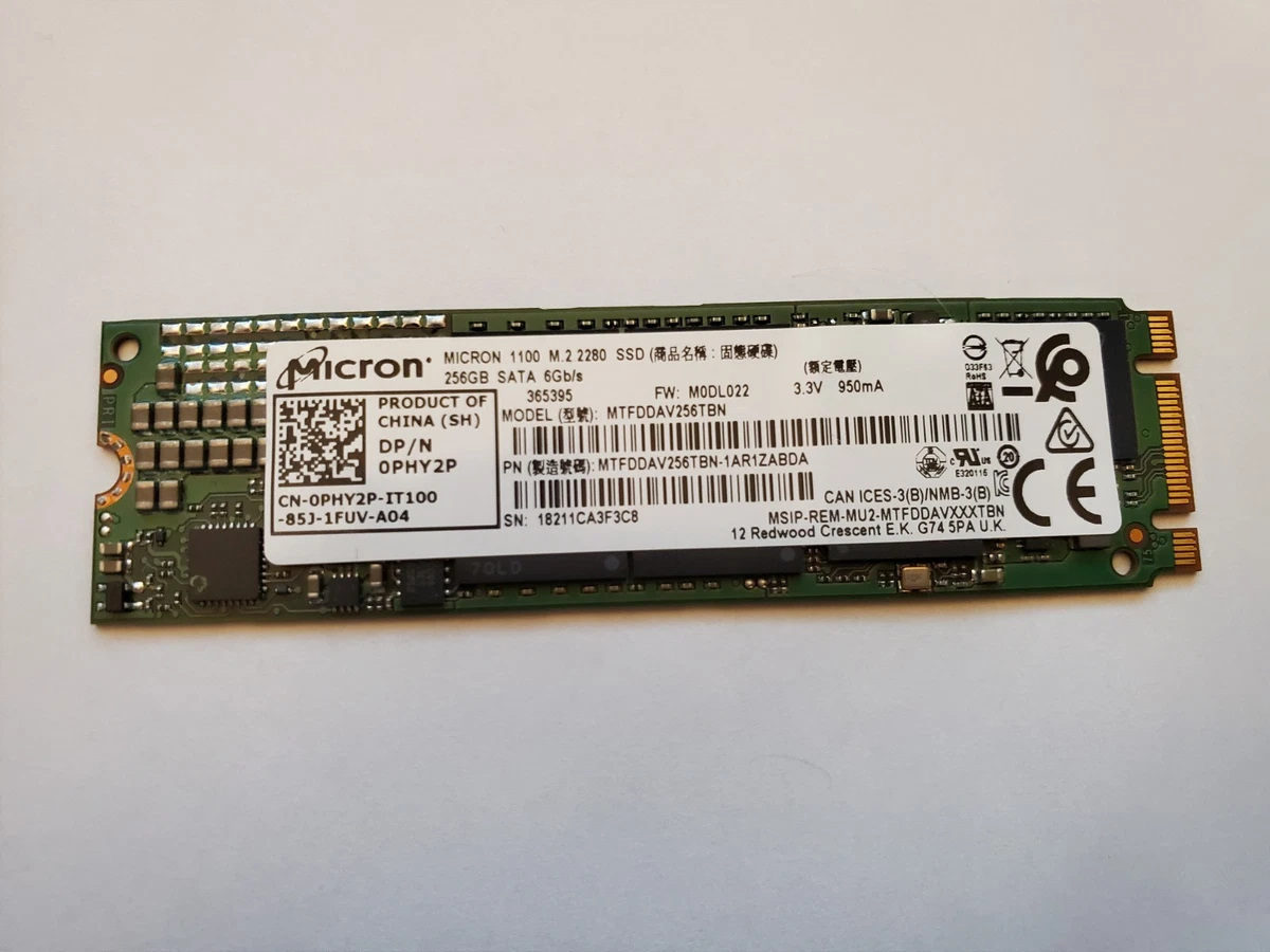 Micron M.2 Interface 256 GB Solid State Drives for sale - eBay