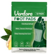 Verdora Bamboo Ginger Foot Pads for Relaxation Sleep
