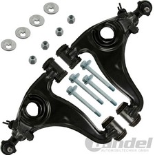 2x QUERLENKER + FEBI SCHRAUBENSATZ VORNE LINKS+RECHTS für MERCEDES W124 190 W201