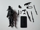 GI Joe 3.75 Retro SNAKE EYES Walmart Exclusive plus other accessories