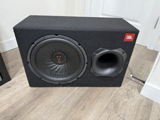 JBL BassPro 12 Enclosed Powered Car Subwoofer 12in Speaker BASSPRO12 MPN