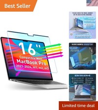 Magnetic Blue Light Screen Protector Compatible With MacBook Pro 16" 2021, 20...