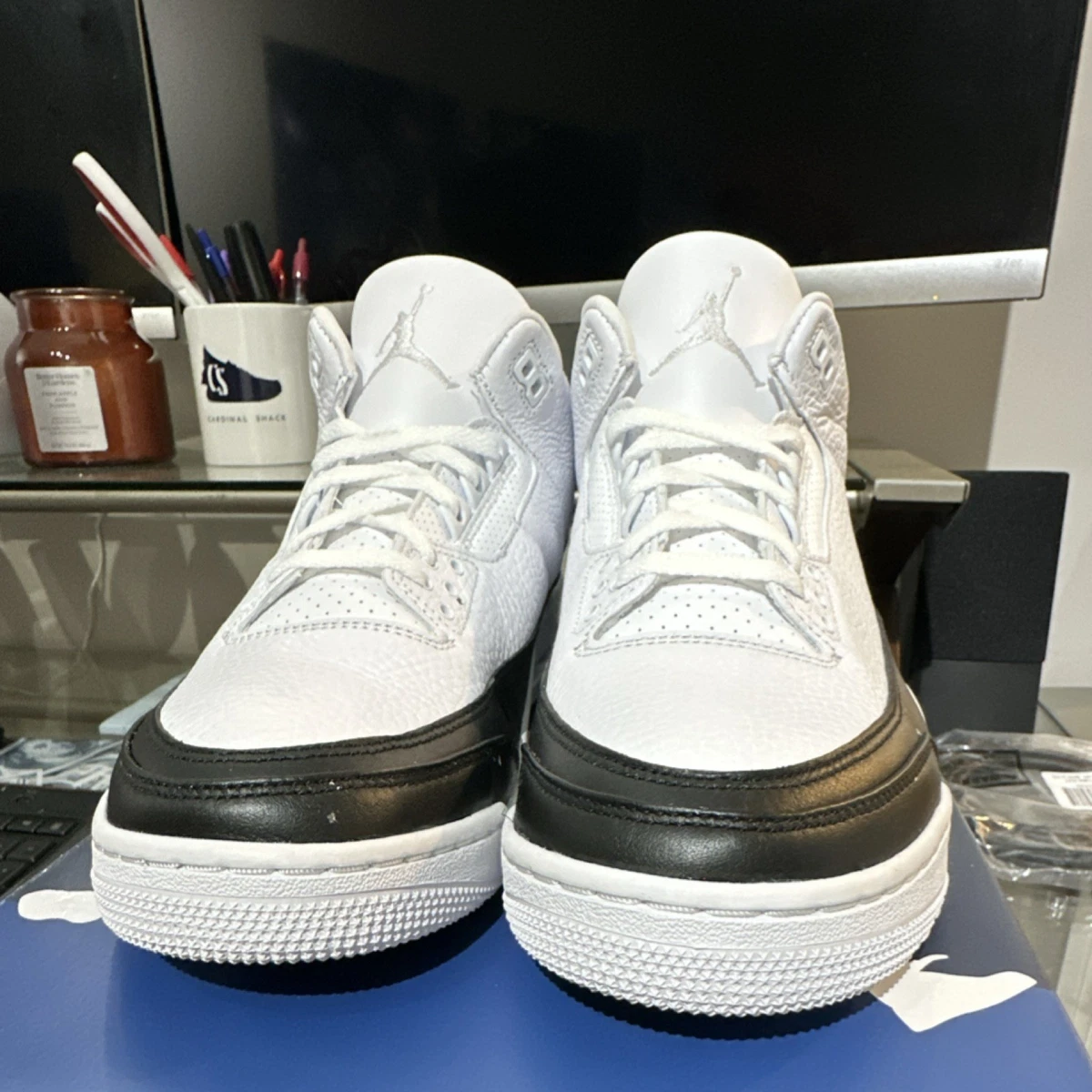 Jordan 3 Retro SP x Fragment Design Mid White for Sale