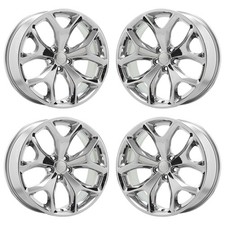 20 Chrysler 300 Bright Chrome Wheels Rims Factory Oem Set - 2523 Exchange