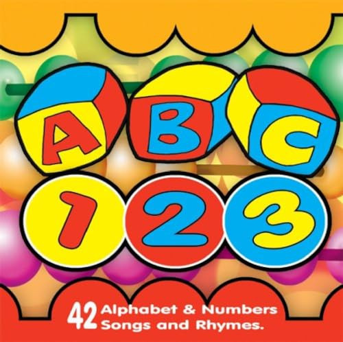 ABC 123 Alphabet and number songs and rhymes by Various Artists CD-Audio Book - Picture 1 of 2