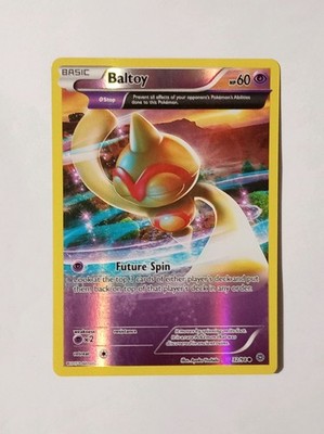 Pokemon Karte Baltoy Full Art Reverse Holo Karte 32/98 in gutem Zustand 2015