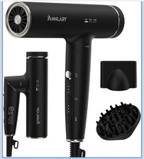 ANNLARY Plasma Ion Professional High Speed Blow Dryer With Diffuser 1500W -A1