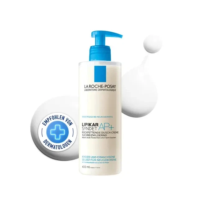 La Roche Posay Lipikar Syndet AP+ Duschcreme, 400ml, PZN 12419313